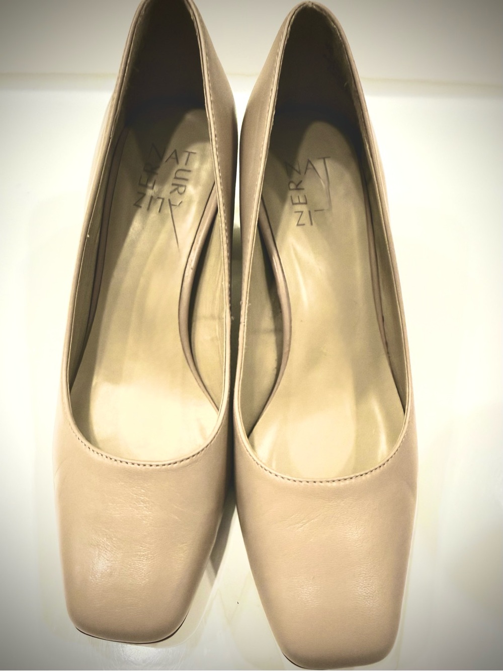 Naturalizer Karina Mid-Block Pump in Gingersnap